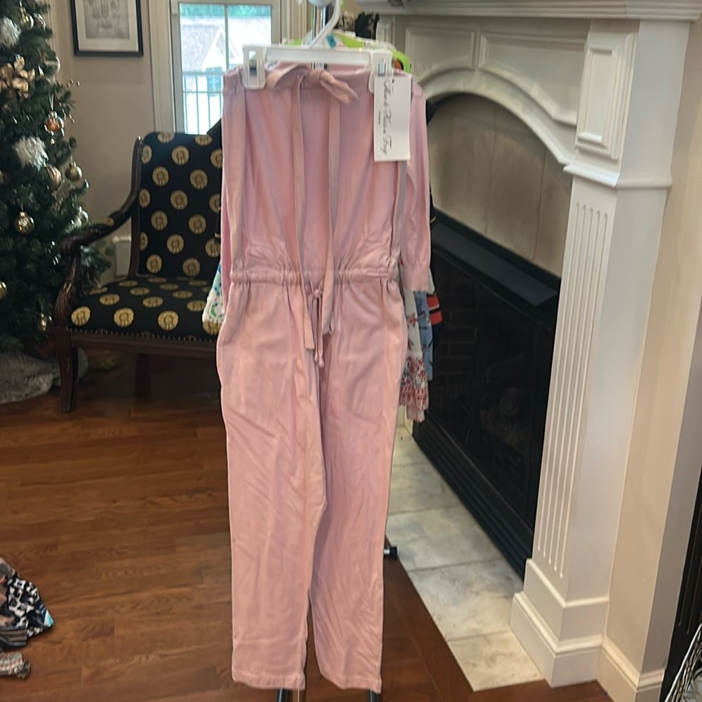 How To Kiss A Frog Cotton Jumpsuit NWT